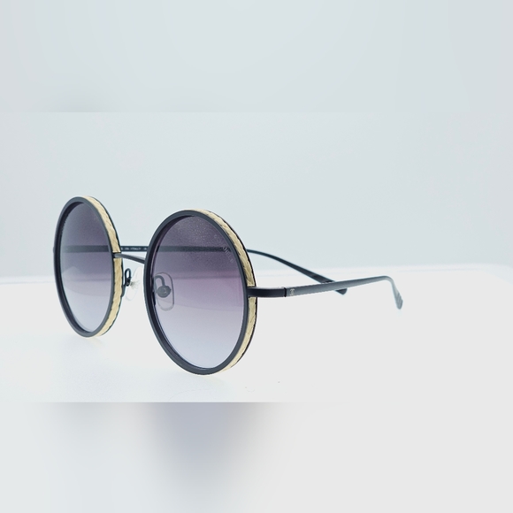 CHANEL Accessories - CHANEL SUNGLASSES CH4250 BLACK ROUND 100% AUTHENTIC
